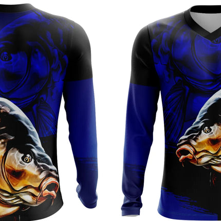 Camiseta Uv50 Estampa Carpa