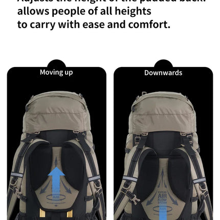 Mochila Naturehike 80L – Professional Mountain Backpack