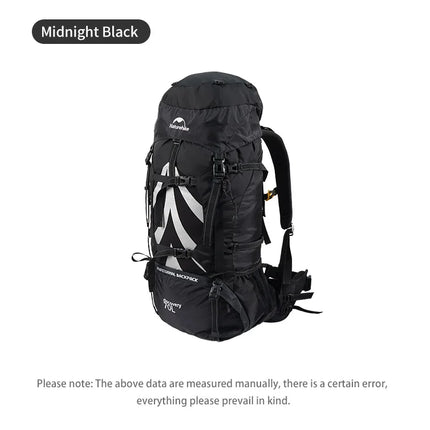 Mochila Naturehike 80L – Professional Mountain Backpack