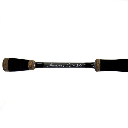 Vara de Molinete Eurasian 6-10 libras | 2,1 m | 4 seções Fuji