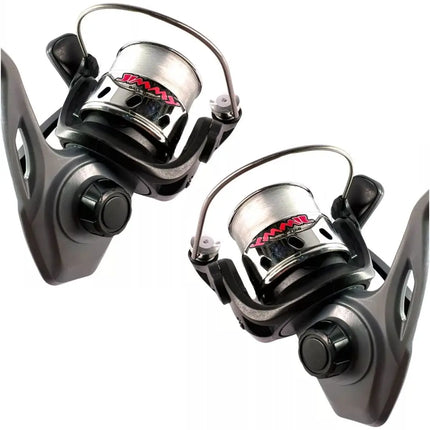 Kit 2 Molinete Marine Sports Jimmy Cinza Com Linha