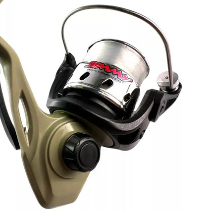 Kit 3 Molinete Marine Sports Jimmy Verde Com Linha