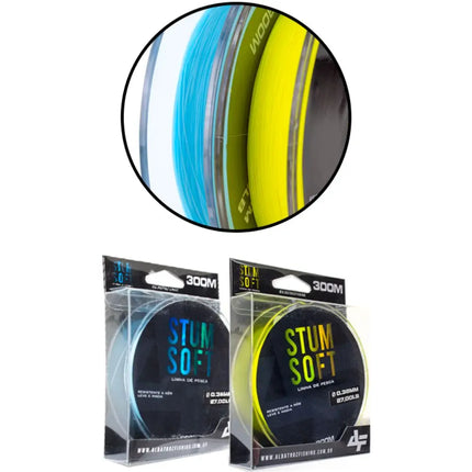 Linha Albatroz Stum Soft 0,38mm 300m