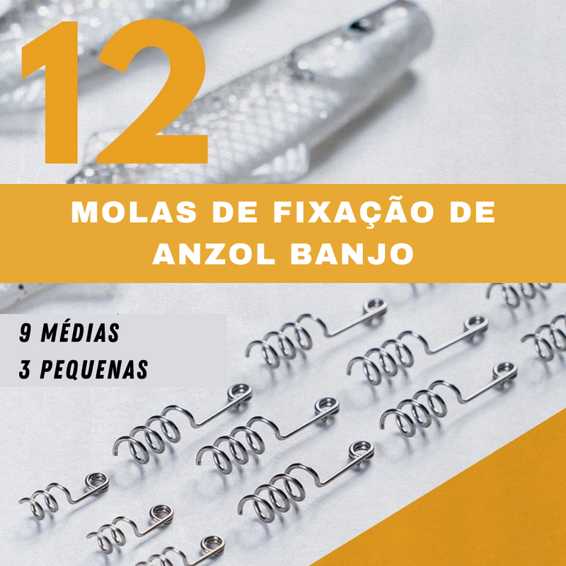 Isca Banjo Minnow [Kit 102 Peças]