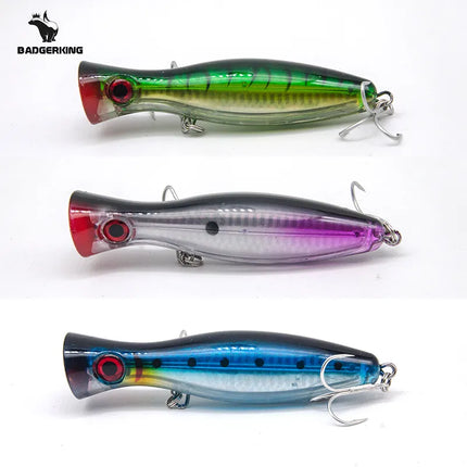 Isca Artificial Big Popper Badking 12cm 43g